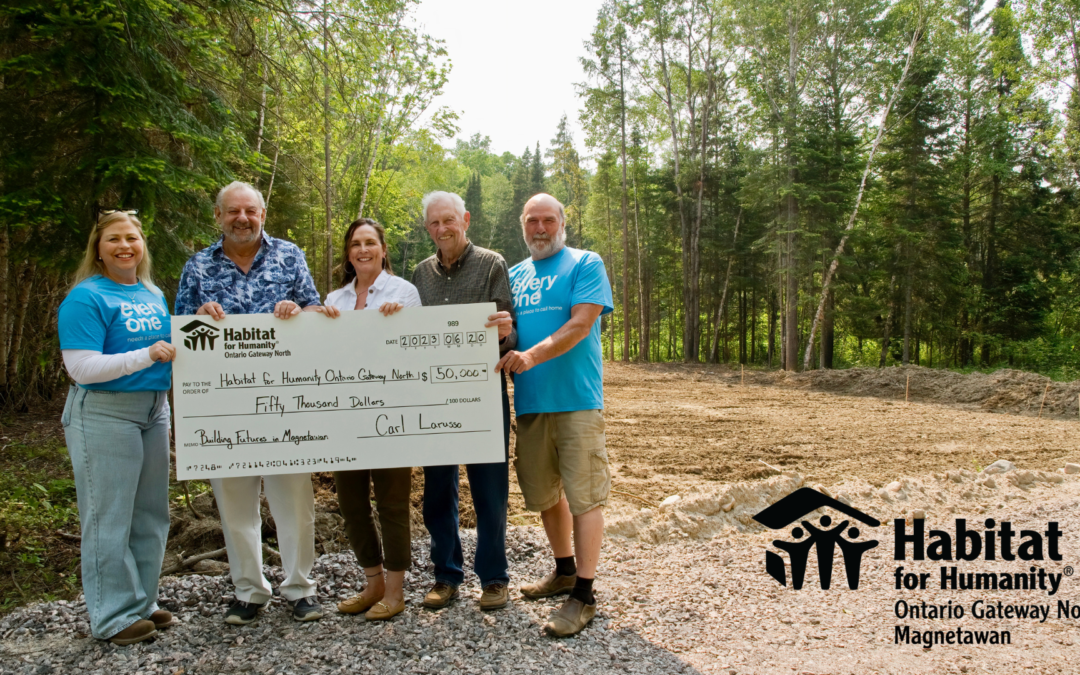 $50,000 Donation to Support Habitat for Humanity OGN in Magnetawan