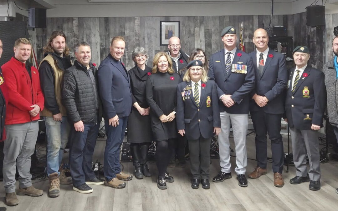 Habitat for Humanity Ontario Gateway North Joins Lockerby Legion Branch 564 in Honouring Veterans