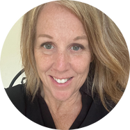 stephania wearing a white button up and 